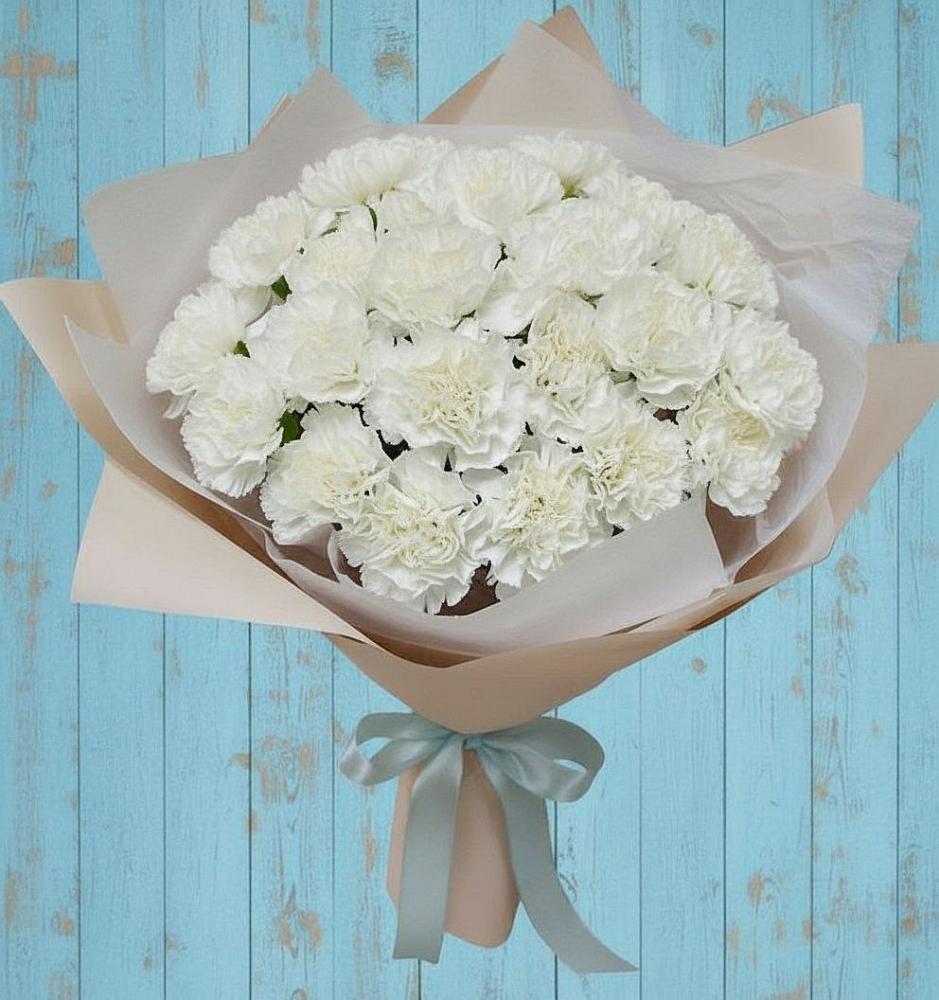 Букет цветов из: Гвоздики в Первомайском Республика Дагестан