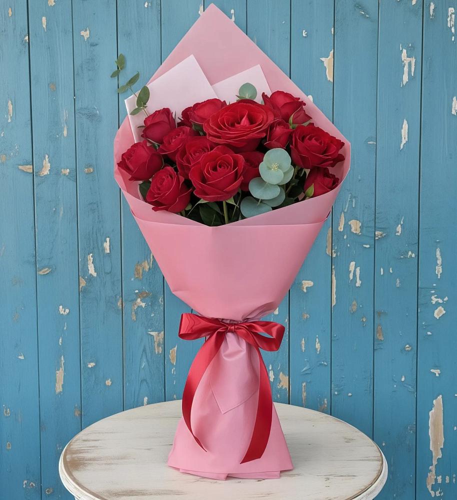 Букет цветов из: Розы в Первомайском Республика Дагестан