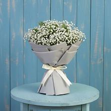 Букет цветов из:  Гипсофила в Первомайском Республика Дагестан