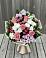 Букет цветов из: Альстромерии, Гвоздики, Розы и Хризантемы в Первомайском Республика Дагестан