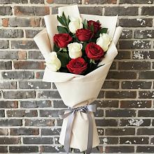 Букет цветов из:  Розы в Первомайском Республика Дагестан