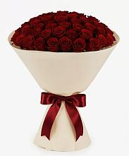 Букет 101 Бордовая роза Блэк Бакарра в Первомайском Республика Дагестан