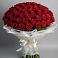 Букет 101 Красная роза Блэк Мэджик в Первомайском Республика Дагестан