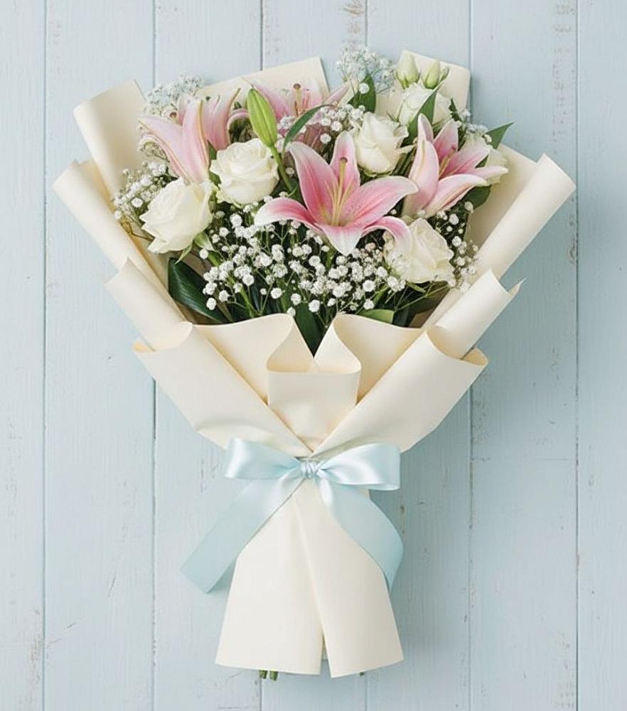 Букет цветов из: Лилии в Первомайском Республика Дагестан