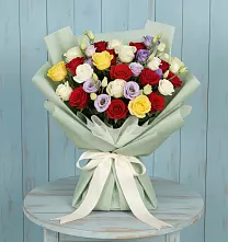 Букет цветов из:  Розы #REPLACE_PRED# Первомайском Республика Дагестан