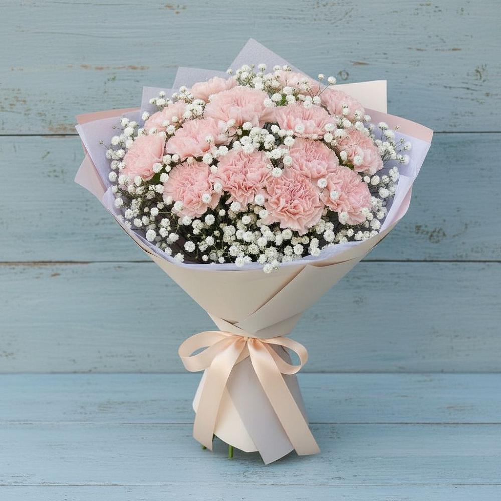 Букет цветов из: Гвоздики в Первомайском Республика Дагестан