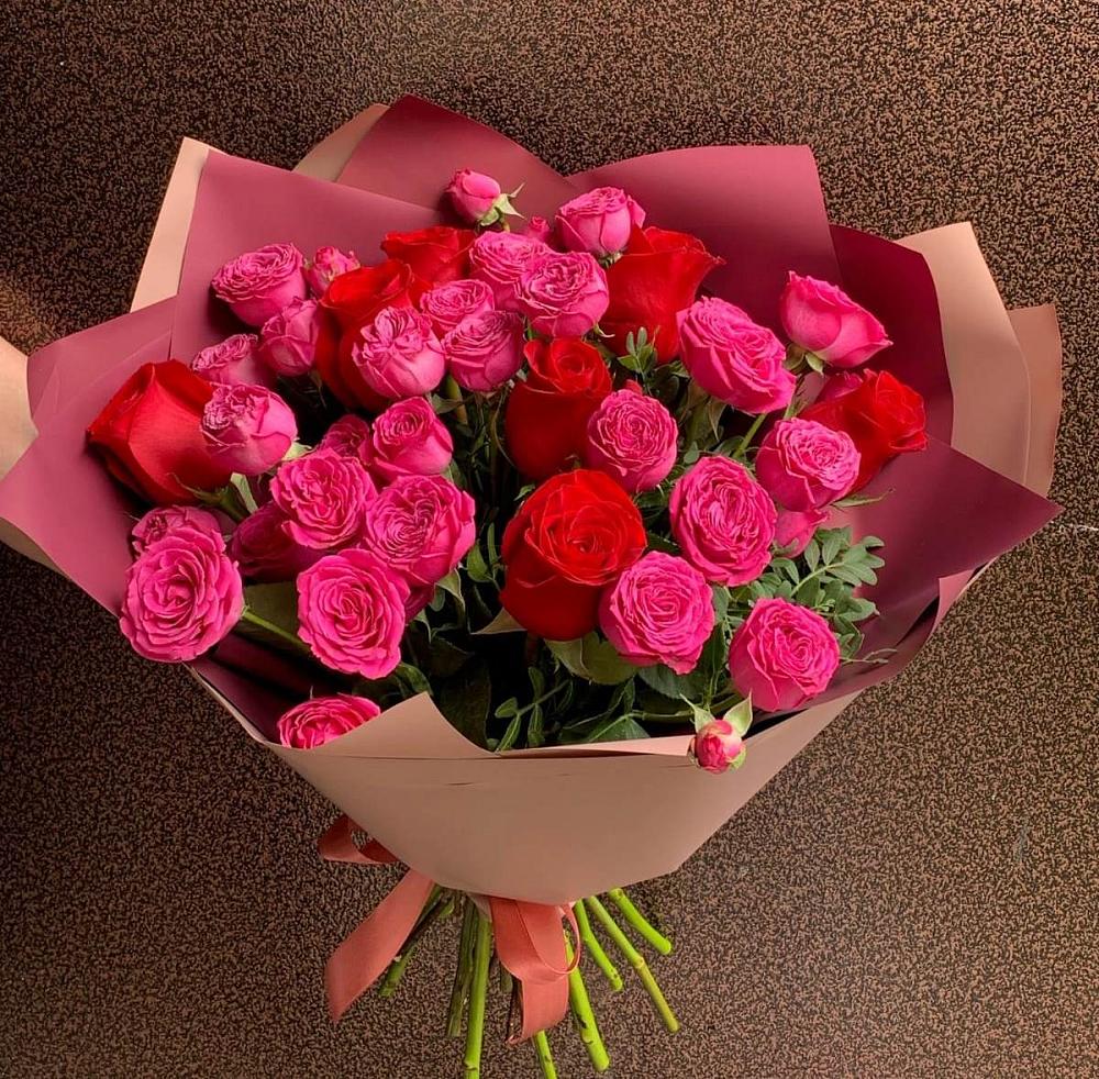 Букет В объятьях нежности в Первомайском Республика Дагестан