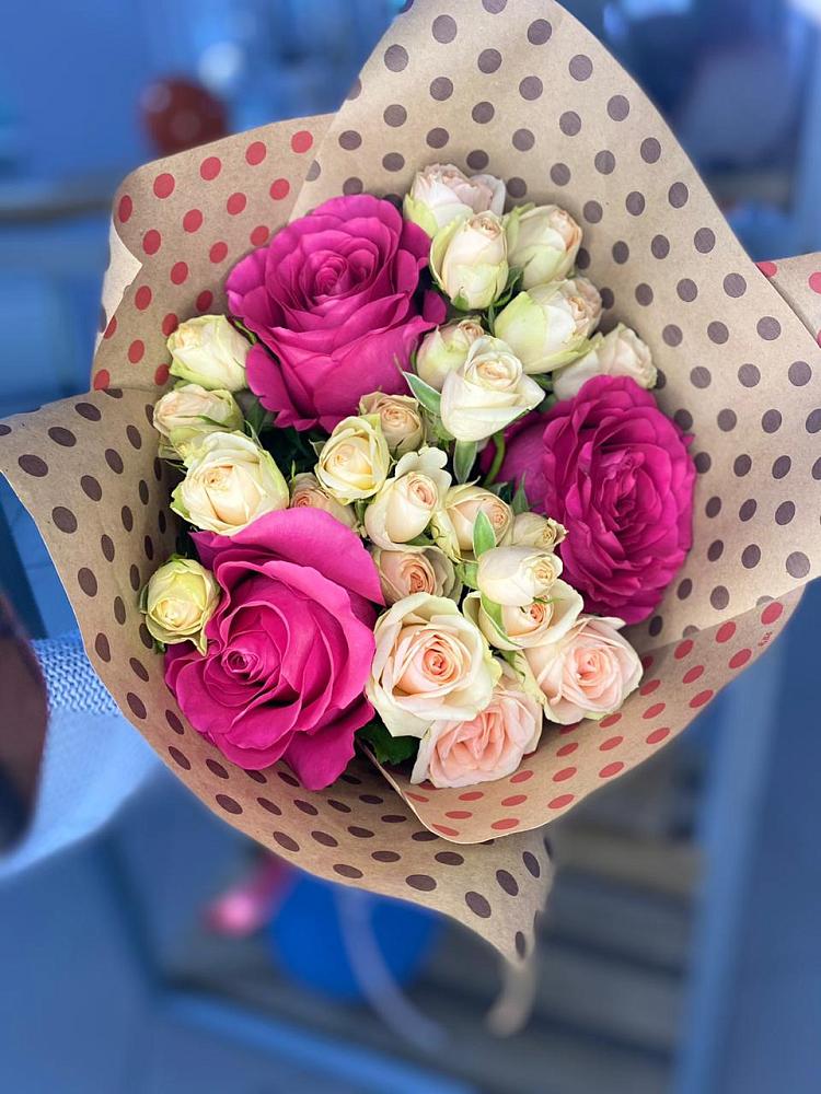 Букет цветов из: Розы в Первомайском Республика Дагестан