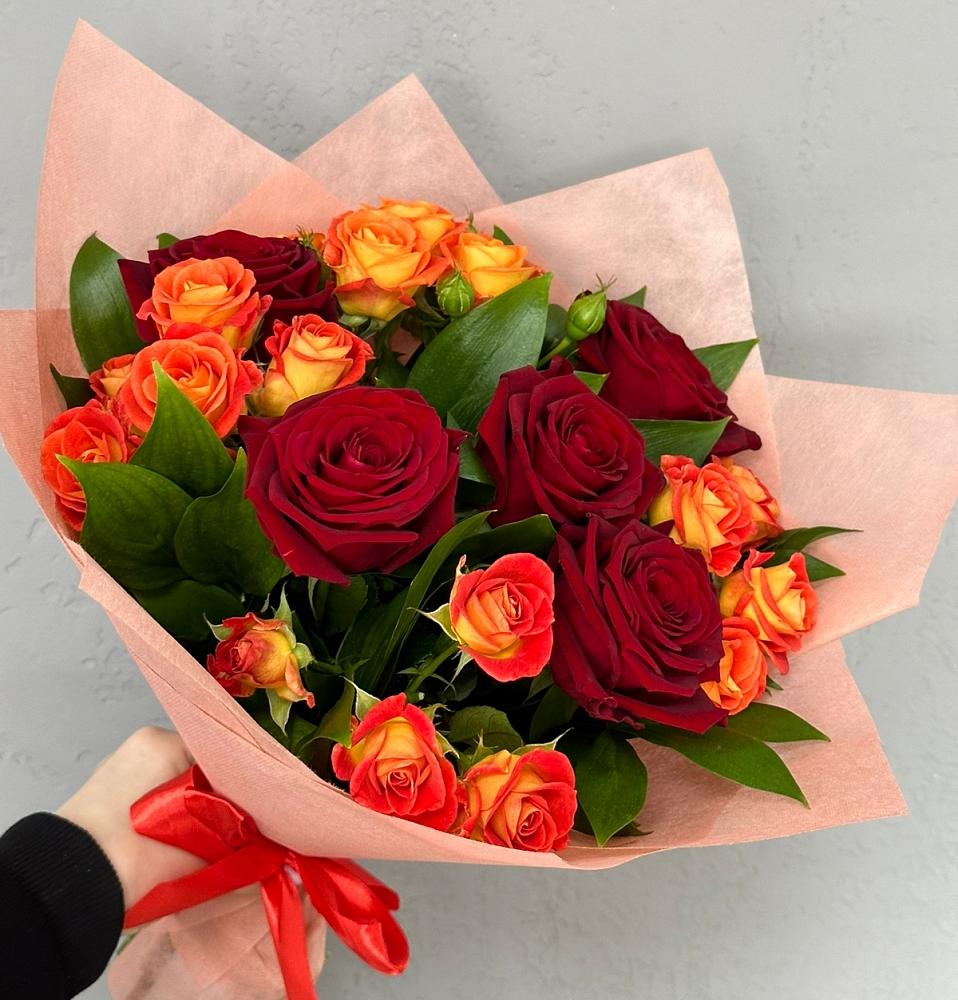 Букет Любовь и восторг в Первомайском Республика Дагестан