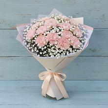 Букет цветов из:  Гвоздики в Первомайском Республика Дагестан