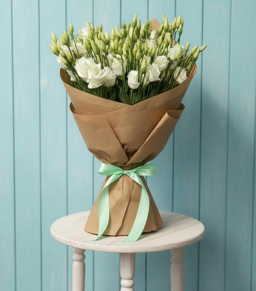 Букет цветов из: Лизиантусы в Первомайском Республика Дагестан