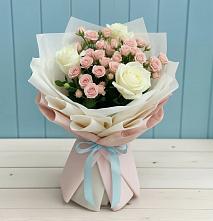 Букет цветов из:  Розы в Первомайском Республика Дагестан