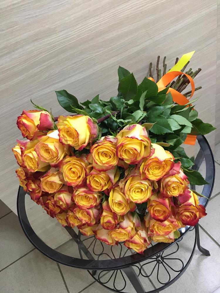 Букет Желтые розы в Первомайском Республика Дагестан