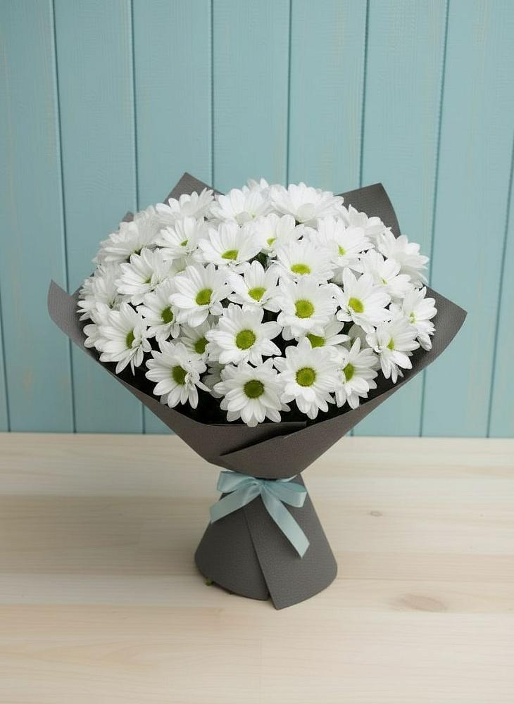 Букет цветов из: Хризантемы в Первомайском Республика Дагестан
