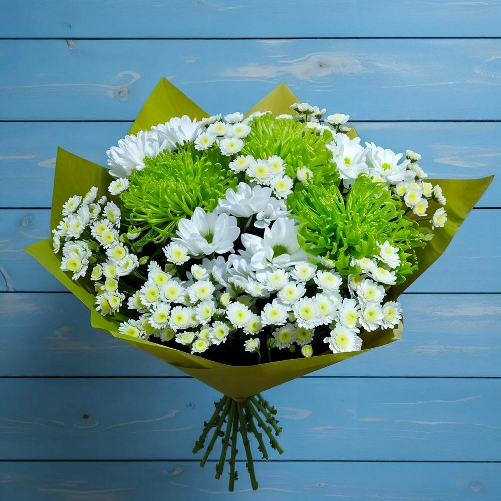 Букет цветов из: Хризантемы в Первомайском Республика Дагестан