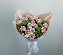 Букет цветов из:  Розы и Хризантемы в Первомайском Республика Дагестан