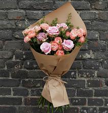 Букет цветов из:  Розы в Первомайском Республика Дагестан