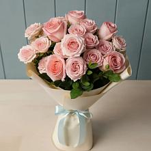 Букет Розовый шарм в Первомайском Республика Дагестан