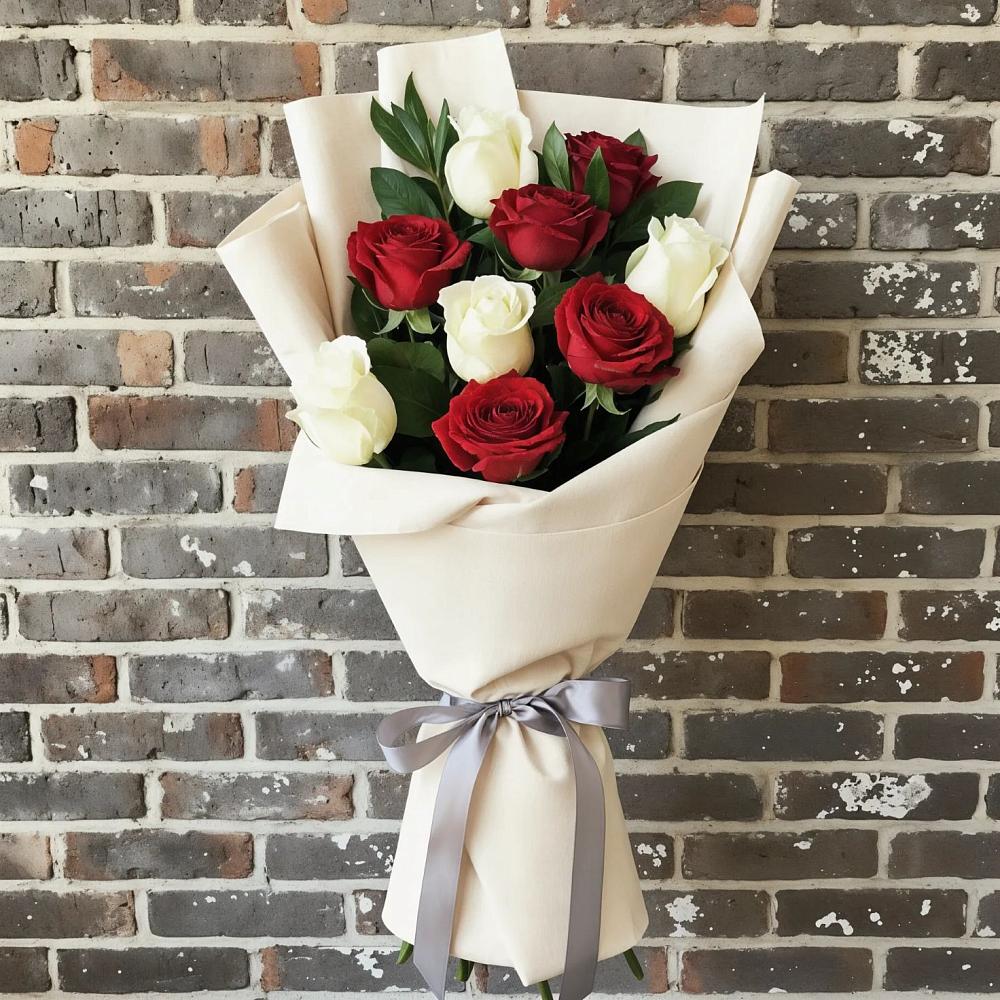 Букет цветов из: Розы в Первомайском Республика Дагестан