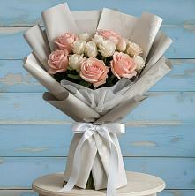 Букет цветов из:  Розы в Первомайском Республика Дагестан