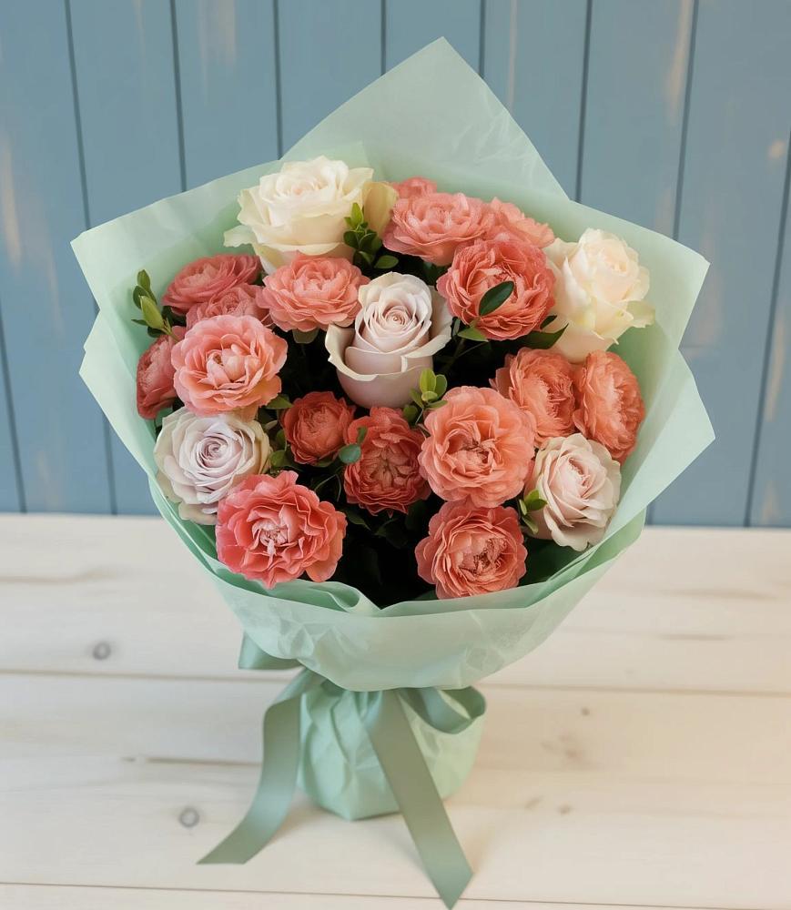 Букет цветов из: Розы в Первомайском Республика Дагестан