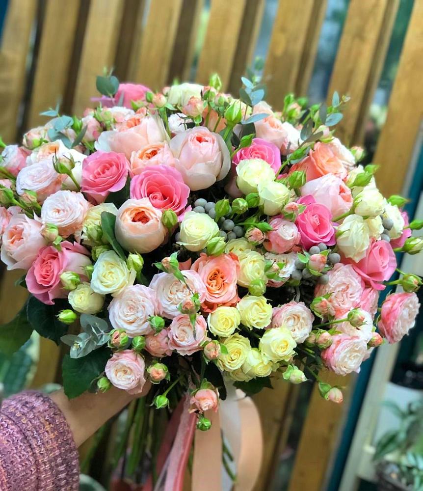 Букет цветов из: Розы в Первомайском Республика Дагестан