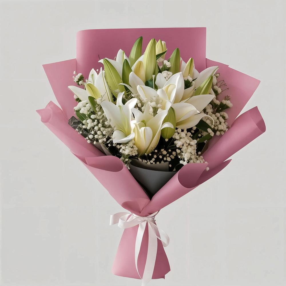 Букет цветов из: Лилии в Первомайском Республика Дагестан
