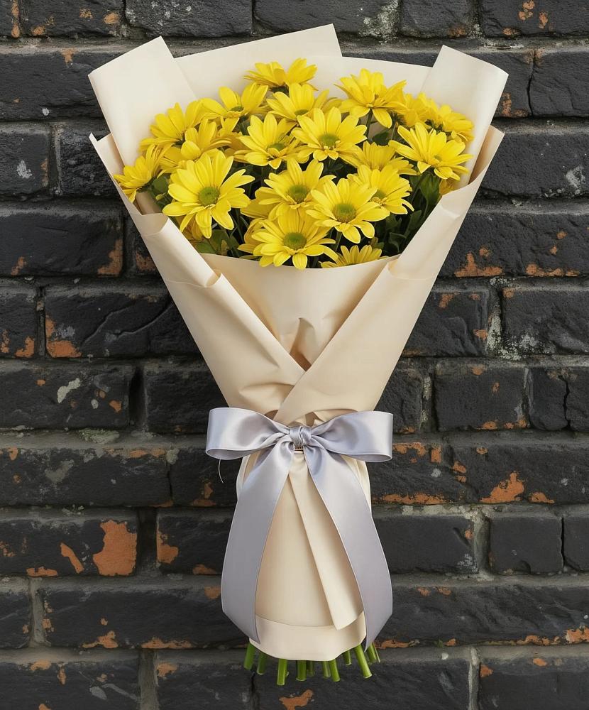 Букет цветов из: Хризантемы в Первомайском Республика Дагестан