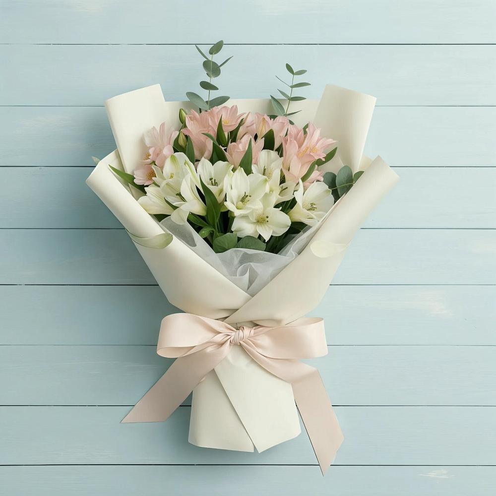 Букет цветов из: Альстромерии в Первомайском Республика Дагестан