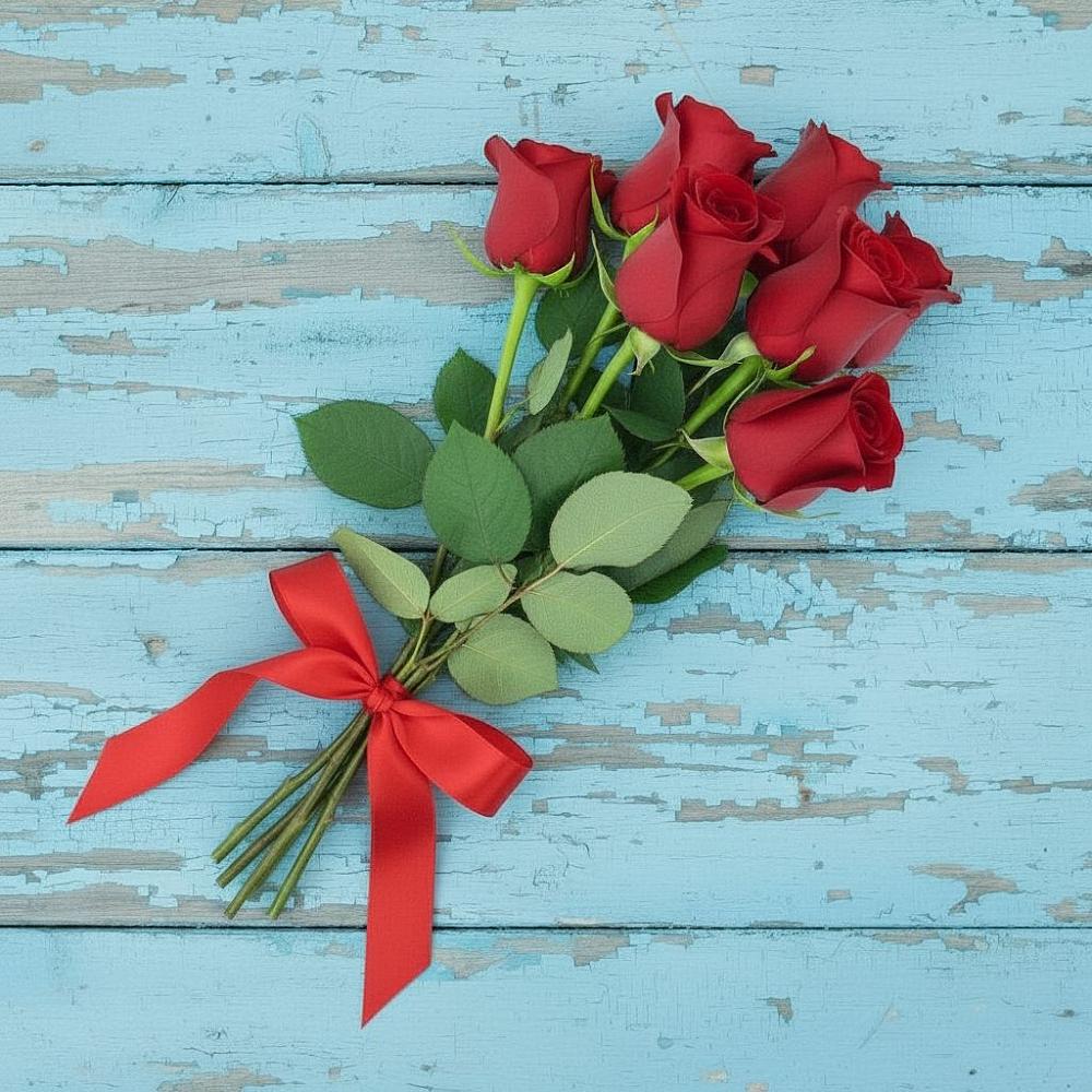 Букет Красные розы в Первомайском Республика Дагестан