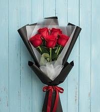 Букет цветов из:  Розы в Первомайском Республика Дагестан