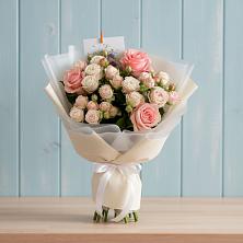 Букет цветов из:  Розы в Первомайском Республика Дагестан