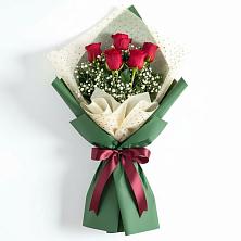 Букет цветов из:  Розы в Первомайском Республика Дагестан