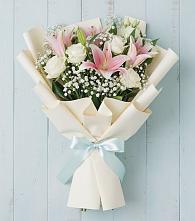 Букет цветов из:  Лилии в Первомайском Республика Дагестан