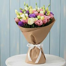 Букет цветов из:  Лизиантусы в Первомайском Республика Дагестан